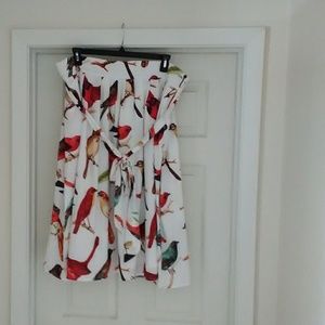 Skirt slip on with elastic back